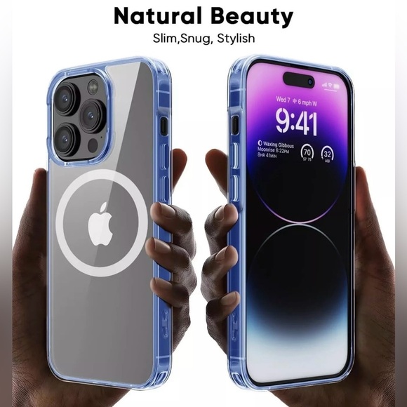 (2024 New) Magnetic Clear for iPhone 14 Pro Case with MagSafe Phone Not Included - Picture 9 of 9